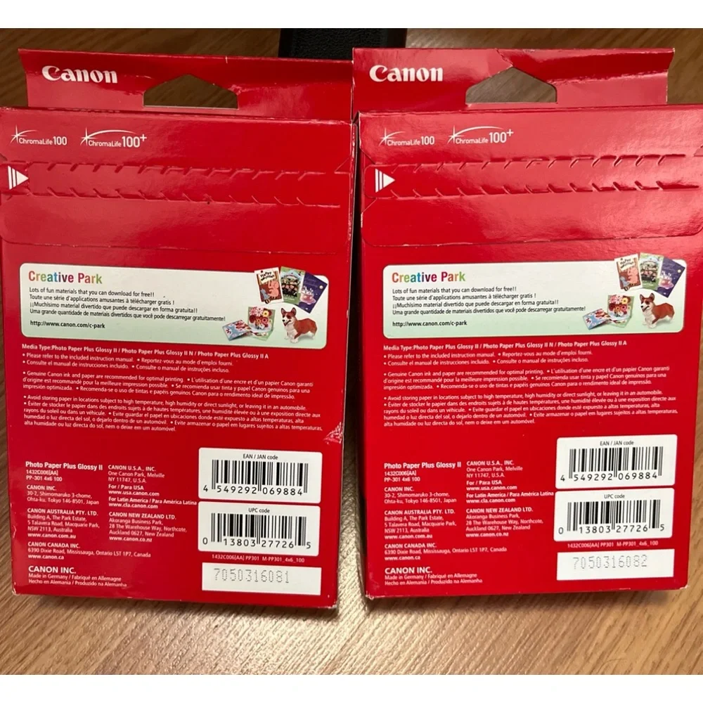Lot 2 CANON 4